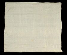 Handkerchief, American, 1840-60. Creator: Unknown