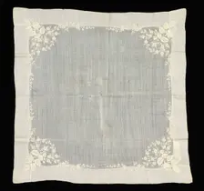 Handkerchief, American, 1840-60. Creator: Unknown