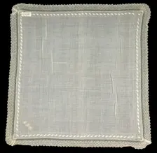 Handkerchief, American, 1840-60. Creator: Unknown