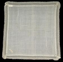 Handkerchief, American, 1840-60. Creator: Unknown