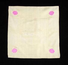 Handkerchief, American, 1883. Creator: Unknown