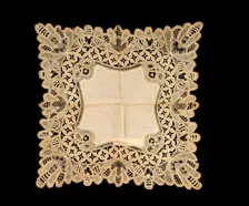 Handkerchief, American, second quarter 19th century. Creator: Unknown