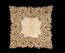 Handkerchief, American, second quarter 19th century. Creator: Unknown