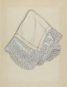 Handkerchief, c. 1937. Creator: Gordena Jackson