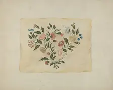 Handkerchief Case, c. 1938. Creator: Sarah F. Williams