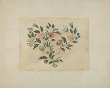 Handkerchief Case, c. 1938. Creator: Sarah F. Williams
