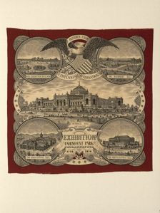 Handkerchief, Düsseldorf, c. 1876. Creator: Cramer, A & C