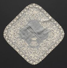 Handkerchief, early 1800s. Creator: Unknown