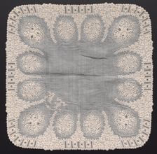 Handkerchief, early 1800s. Creator: Unknown