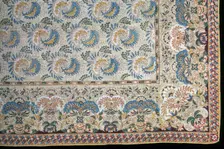 Handkerchief, France, 1801/25. Creator: Unknown