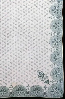 Handkerchief, France, 1801/25. Creator: Unknown