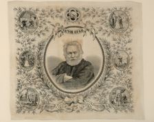 Handkerchief, France, 1860/1900. Creator: Célestin Nanteuil