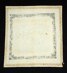 Handkerchief, French, 1831-32. Creator: Unknown
