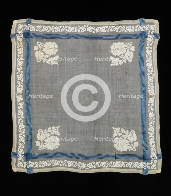 Handkerchief, Philippine, third quarter 19th century. Creator: Unknown.