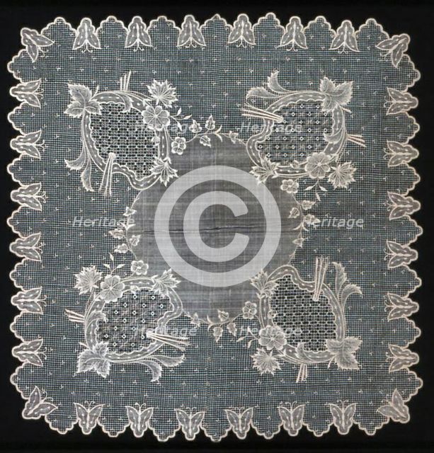 Handkerchief, Philippines, 1825/75. Creator: Unknown.