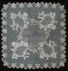Handkerchief, Philippines, 1825/75. Creator: Unknown