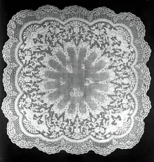 Handkerchief, Philippines, 1860s/80s. Creator: Unknown