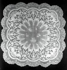 Handkerchief, Philippines, 1860s/80s. Creator: Unknown
