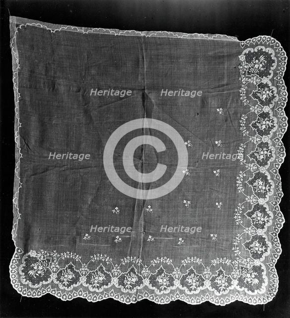 Handkerchief, Philippines, 19th century. Creator: Unknown.