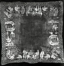 Handkerchief, Philippines, 19th century. Creator: Unknown