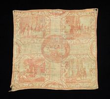 Handkerchief, possibly British, ca. 1800. Creator: Unknown