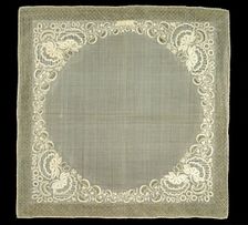 Handkerchief, probably Philippine, third quarter 19th century. Creator: Unknown