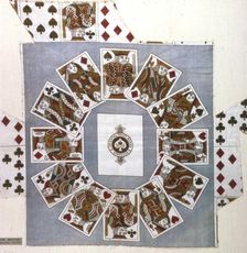 Handkerchief, Rhode Island, 1875/1900. Creator: Oriental Print Works