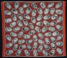 Handkerchief, Rouen, 1830/48. Creator: Raimond Laverdin
