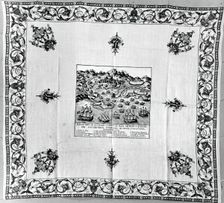 Handkerchief, Spain, c. 1795. Creator: Unknown