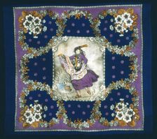 Handkerchief, United States, 1875/1900. Creator: Unknown