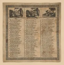 Handkerchief, United States, 19th century. Creator: Boston Chemical Printing Company
