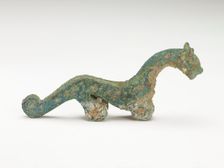Handle of a ritual vessel (fragment), Zhou dynasty, ca. 1050-221 BCE. Creator: Unknown