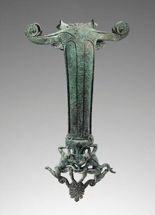 Handle of a Vessel, about 500 BC. Creator: Unknown