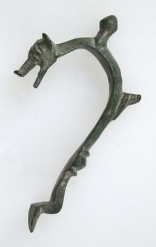 Handle of Ewer, Celtic, 5th century B.C. Creator: Unknown