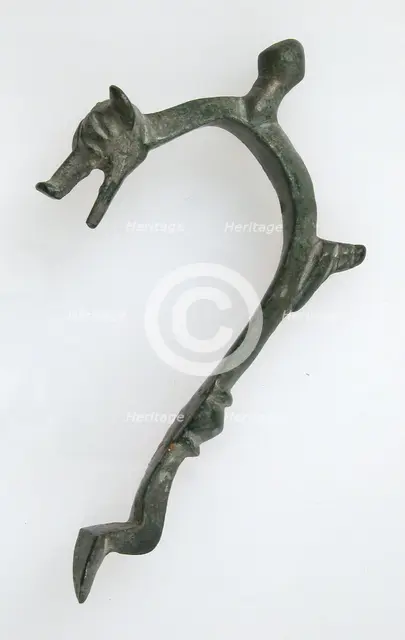 Handle of Ewer, Celtic, 5th century B.C. Creator: Unknown.