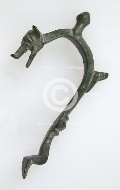 Handle of Ewer, Celtic, 5th century B.C. Creator: Unknown.