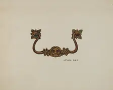 Handle, c. 1936. Creators: Harry Mann Waddell, Dana Bartlett