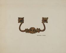Handle, c. 1936. Creators: Harry Mann Waddell, Dana Bartlett