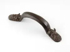 Handle from a Hydria (Water Jar) or a Stamnos (Mixing Jar), 5th century BCE. Creator: Unknown