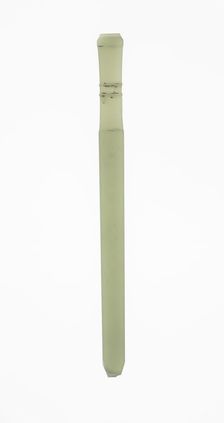 Handle-Shaped Jade, Shang or Western Zhou dynasty, 2nd-early 1st millennium B.C. Creator: Unknown