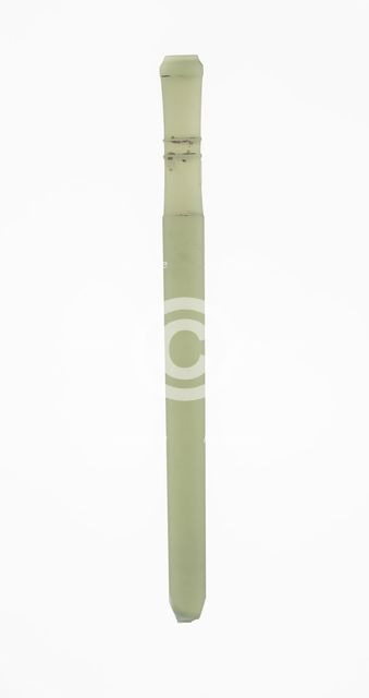 Handle-Shaped Jade, Shang or Western Zhou dynasty,  2nd-early 1st millennium B.C. Creator: Unknown.