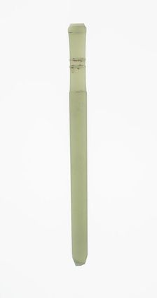 Handle-Shaped Jade, Shang or Western Zhou dynasty, 2nd-early 1st millennium B.C. Creator: Unknown