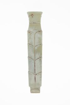 Handle-Shaped Jade, Shang dynasty (c. 1600-1046 BC), 13th-11th century B.C. Creator: Unknown