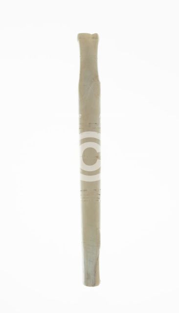 Handle-Shaped Jade, Shang period, 2nd millennium B.C. Creator: Unknown.
