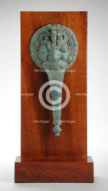 Handle with Kala Head, 13th century. Creator: Unknown.