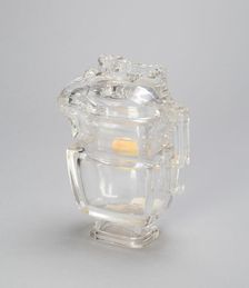 Handled Vessel in Archaistic Style, Qing dynasty (1644-1911), late 18th/early 19th century. Creator: Unknown