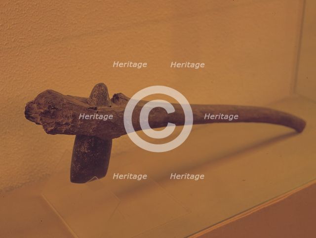 Handled Axe, found in Blanquizares of Lebor (Murcia).