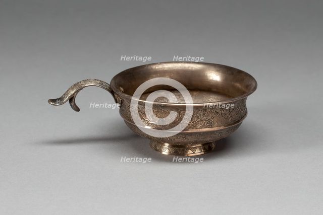Handled Cup, Tang dynasty (A.D. 618-907), late 7th/first half of 8th century. Creator: Unknown.