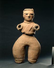 Haniwa Figure of a Female, c. 500s. Creator: Unknown