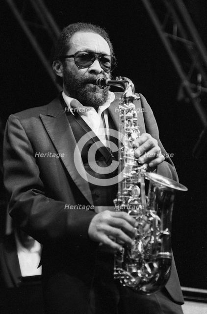 Hank Crawford, Top Rank Suite, Brighton, 1989. Artist: Brian O'Connor.